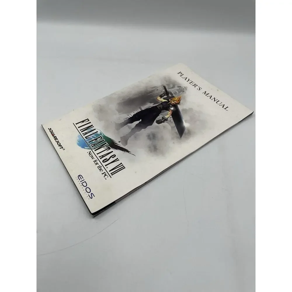 Final Fantasy VII PlayStation 1 Players Manual Only